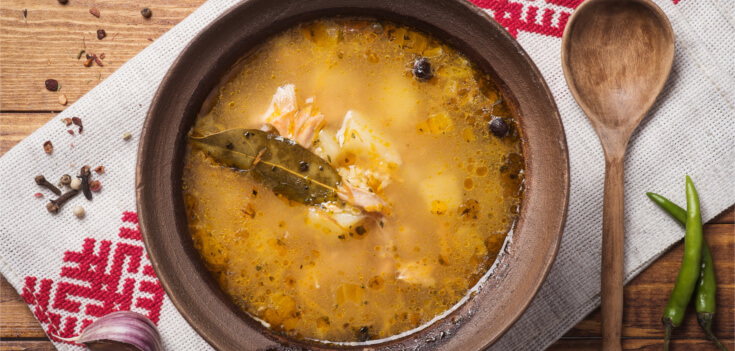 sopa de pescado