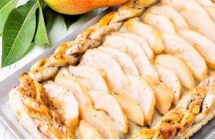 tarta de pera y almendras