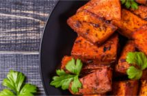 Boniato asado con mantequilla