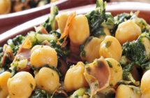 Espinacas con garbanzos