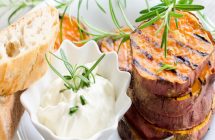 Batata al horno con salsa