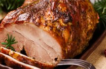 Lomo asado con miel y especias