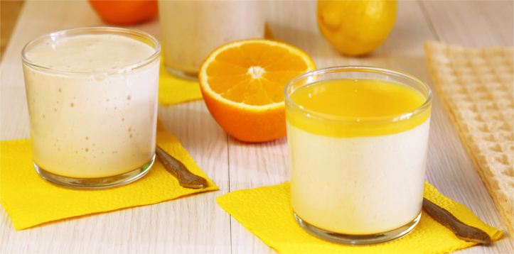 Panna Cotta con limón