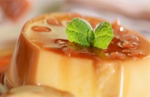 Flan de naranja