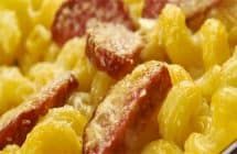 macarrones con chorizo