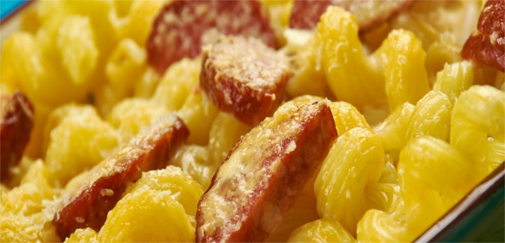 macarrones con chorizo